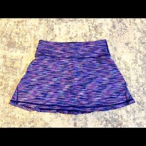 Ideology Tennis skirt - purple cosmic print - XS